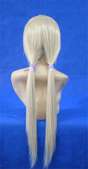 Senju Tsunade Cosplay Wig – Luxurious Light Blonde with Dramatic Long Side Bangs