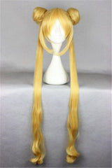 Cross-Border Exclusive Supply Sailor Moon Moon Hare Shui Bingyue Anime Cos Wig Foreign Trade Hot Selling Style