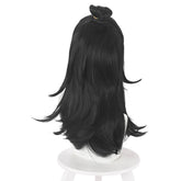 Suguru Geto Cosplay Wig โ Sleek Black Anime Locks for Jujutsu Kaisen