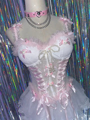 handmade Sweet Lace Suspender Dress