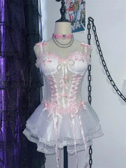 handmade Sweet Lace Suspender Dress