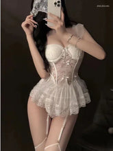 Bow-Kissed Lace Summer Mini