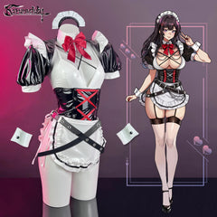 Cute maid outfit(7--Piece Set)