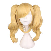 Golden Radiance Anime Blonde Wig โ Premium Headgear for Cosplay Perfection