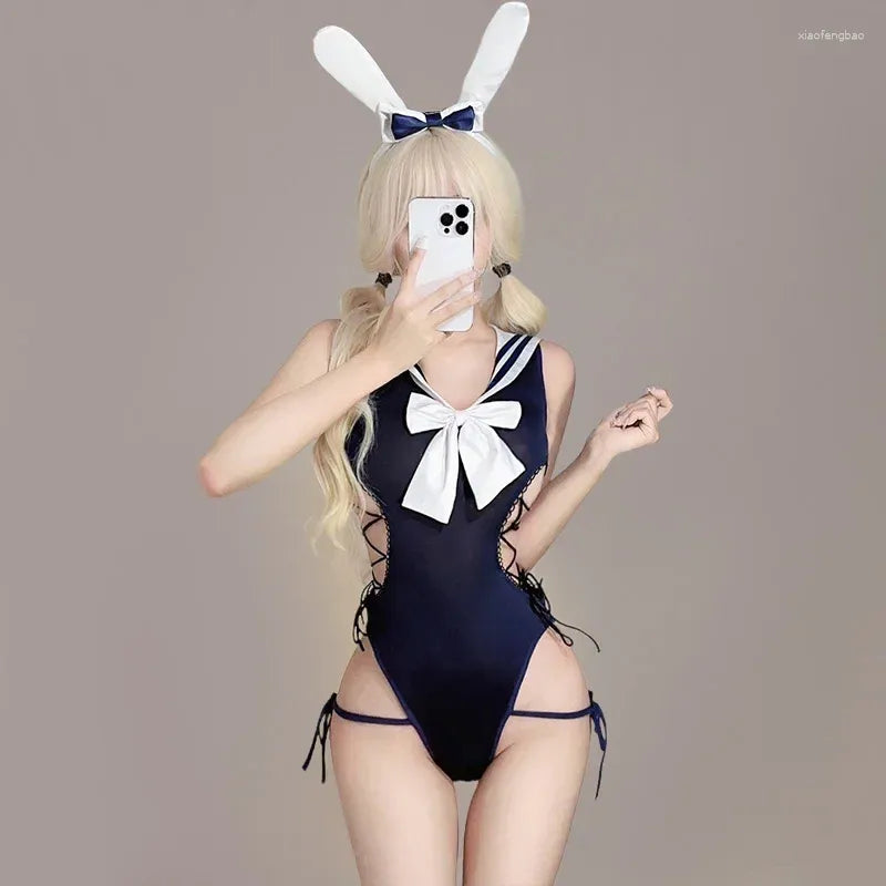 Halloween Schoolgirl Lingerie Set