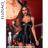 Halloween Latex Bunny Costume Set