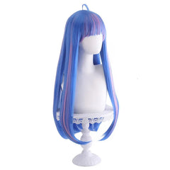 Ulti Anime Cosplay Wig – Long Straight Heat-Resistant Hair with Horn Prop