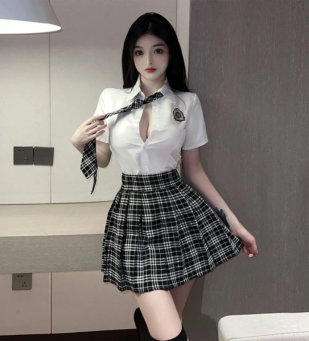  Cute School Girl Cosplay Set