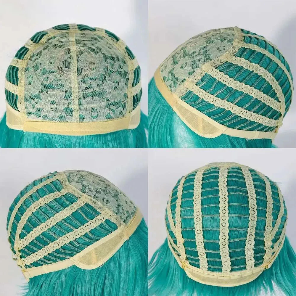 42″ Emerald Dream Lolita Wig – Ultra-Long Green Synthetic Hair for Anime & Halloween