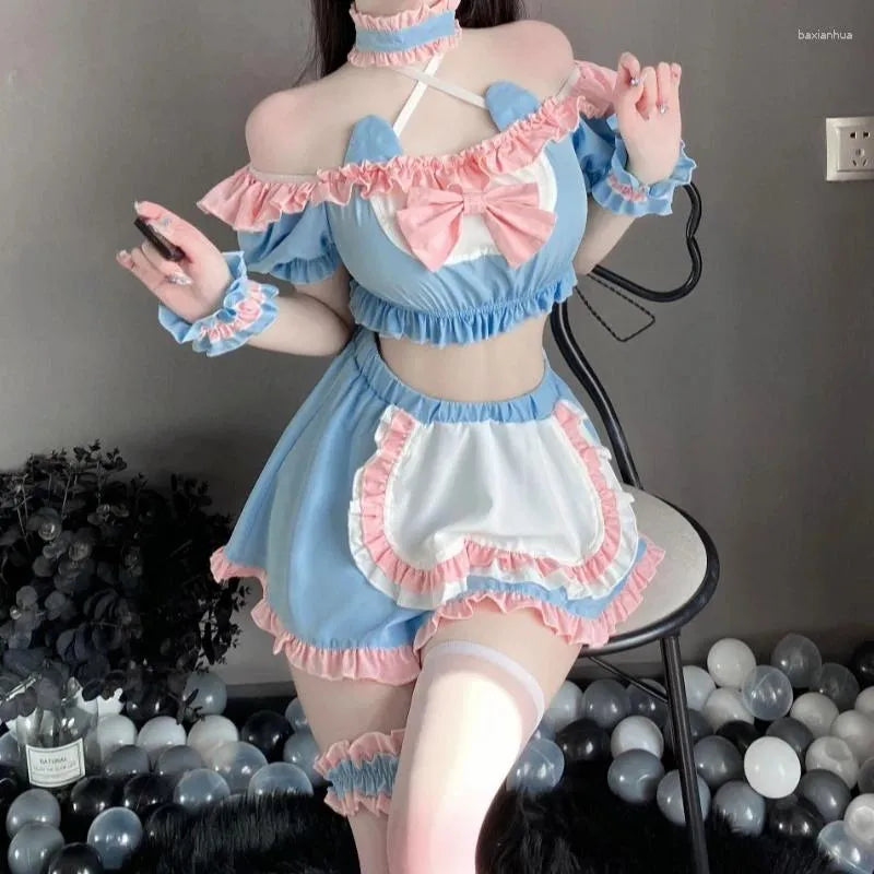 Cute Anime Maid Roleplay Costume