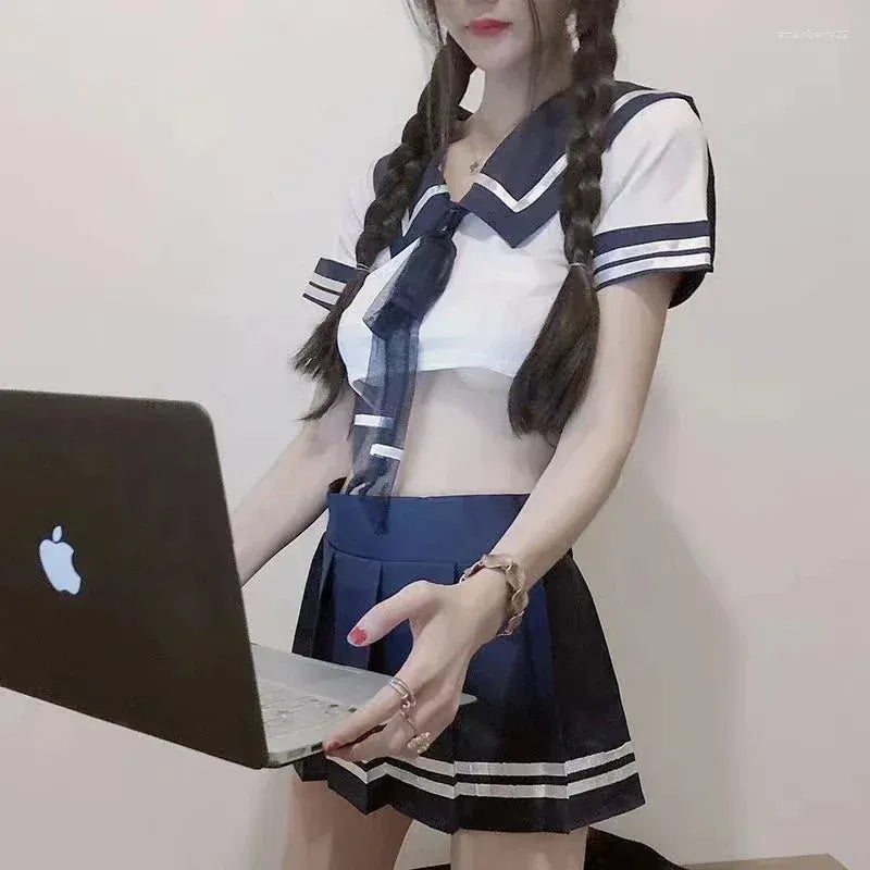  Sexy School Girl Babydoll Lingerie Set – Flirty, Fun & Fabulous!