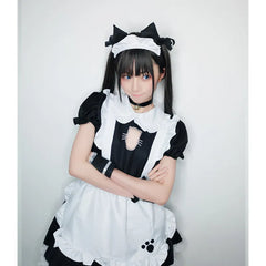 Theme Costume — Anime Cute Lolita French Cat Maid Outfit