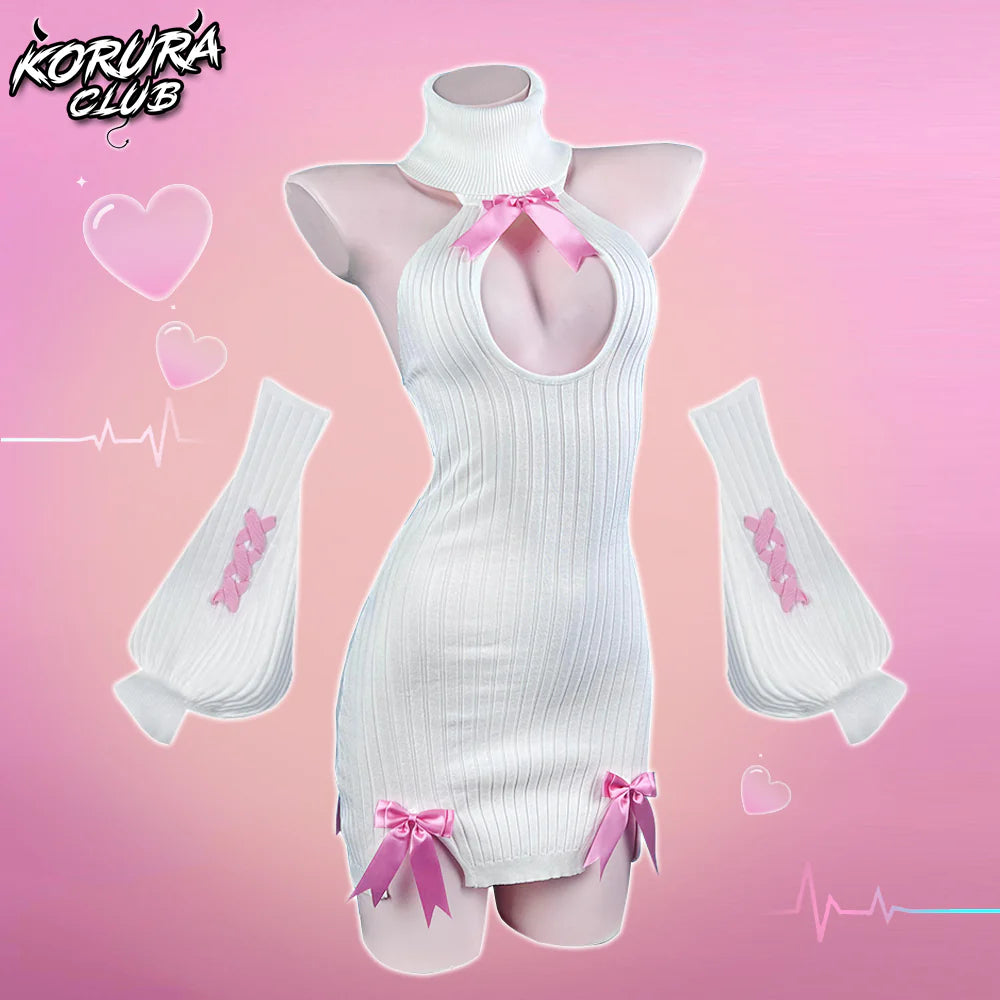 KORURACLUB-Bow sweater