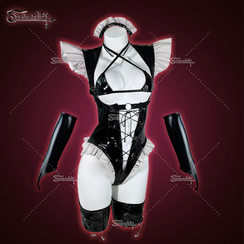 KORURACLUB-Cosplay Bar Maiden Maid Lingerie（5-Piece Set）