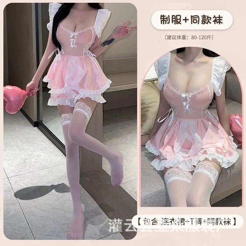 Sheer Servant Temptation Shift Dress