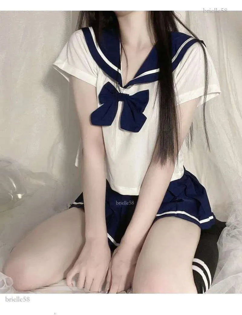 JK Uniform Cosplay Lingerie Set – Cute, Sexy & Playful!