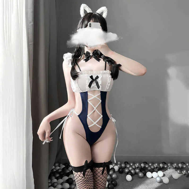 Kawaii Lolita Maid Lingerie Set
