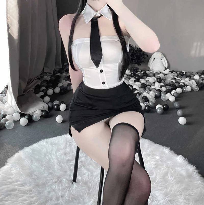 Sexy Office Secretary Cosplay Set
