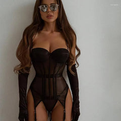 Seamless Sheer Lace Intimate Lingerie