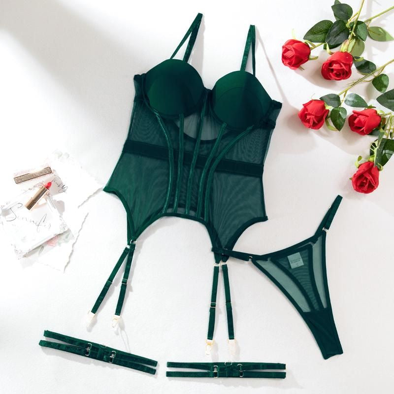 Seamless Sheer Lace Intimate Lingerie