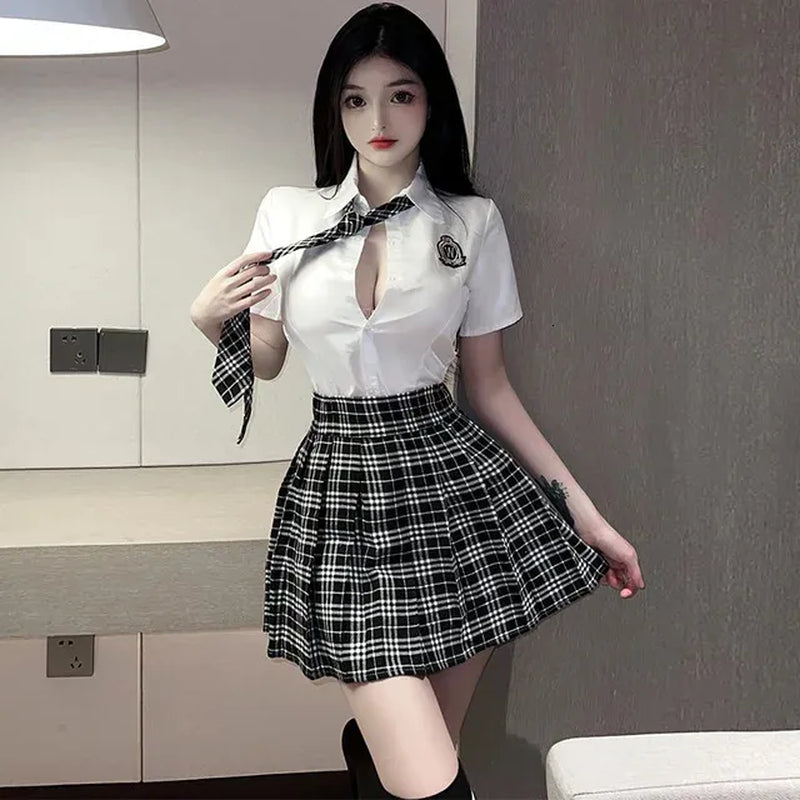  Cute School Girl Cosplay Set