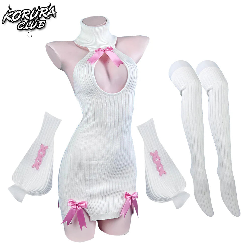 KORURACLUB-Bow sweater