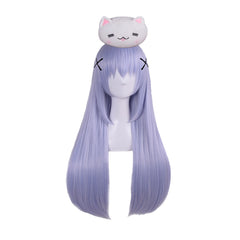 Kaze Chino Wind Whisper Cosplay Wig – Soft Silver-Blue Anime Hairpiece