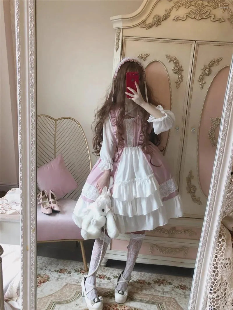 Mori Kawaii Chiffon Lolita Princess Dress