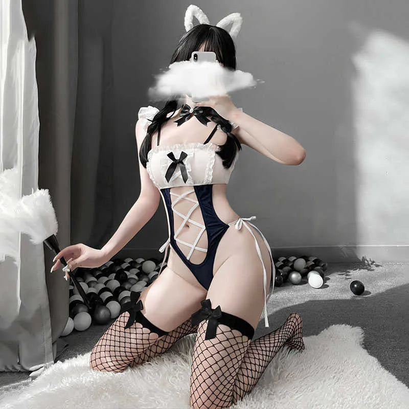 Kawaii Lolita Maid Lingerie Set