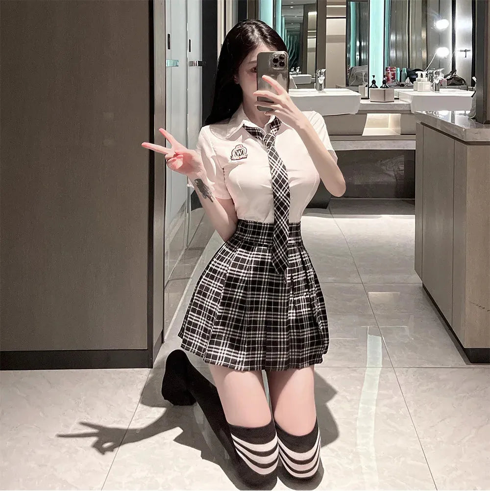  Cute School Girl Cosplay Set