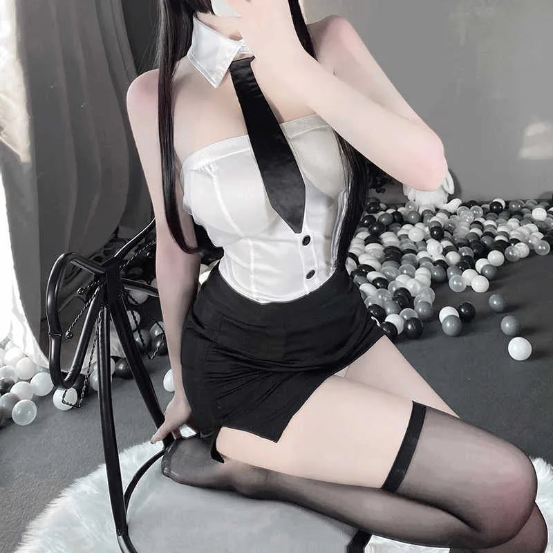  Sexy Office Secretary Cosplay Set
