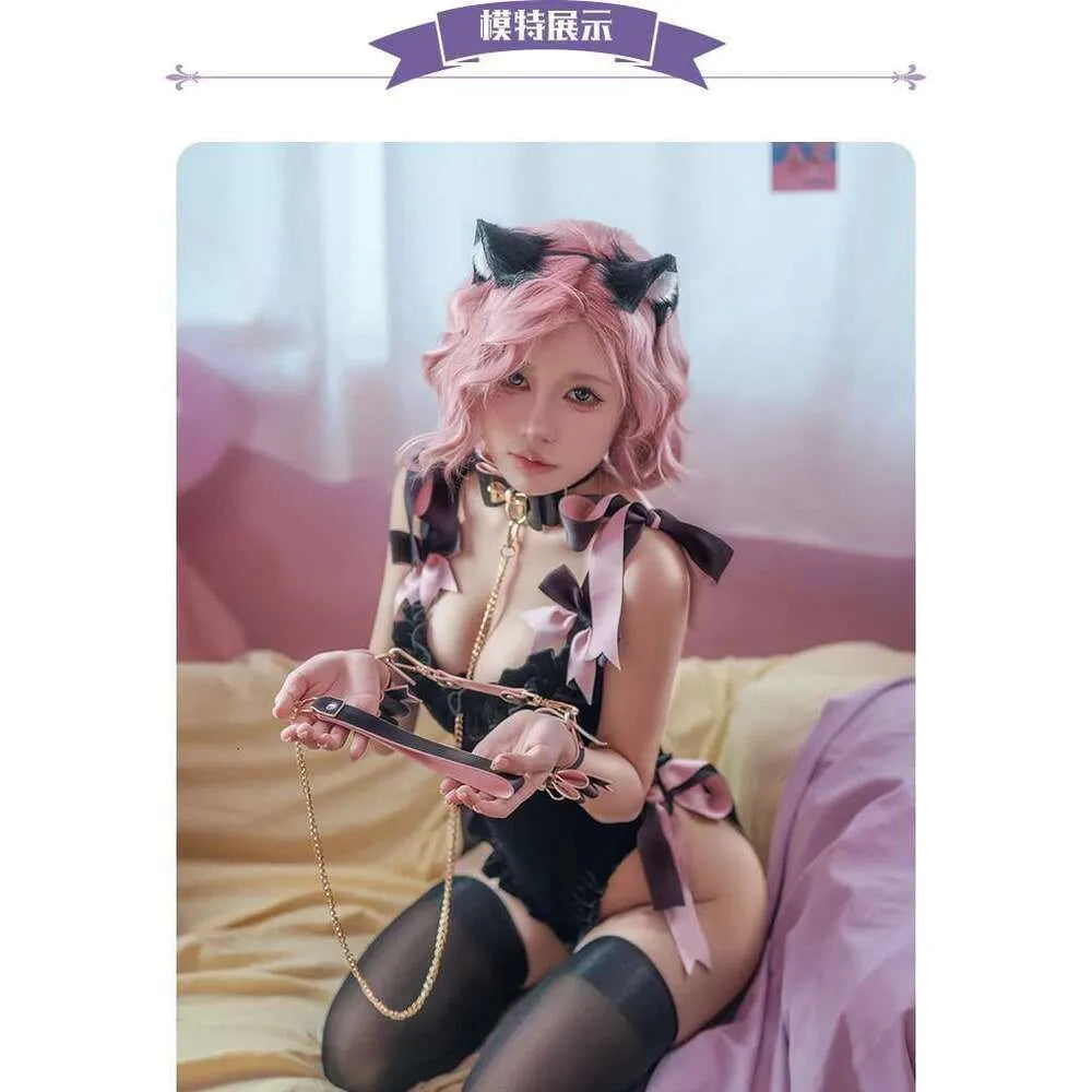 Succubus Meow Maid Cosplay – Temptation Meets Cuteness!