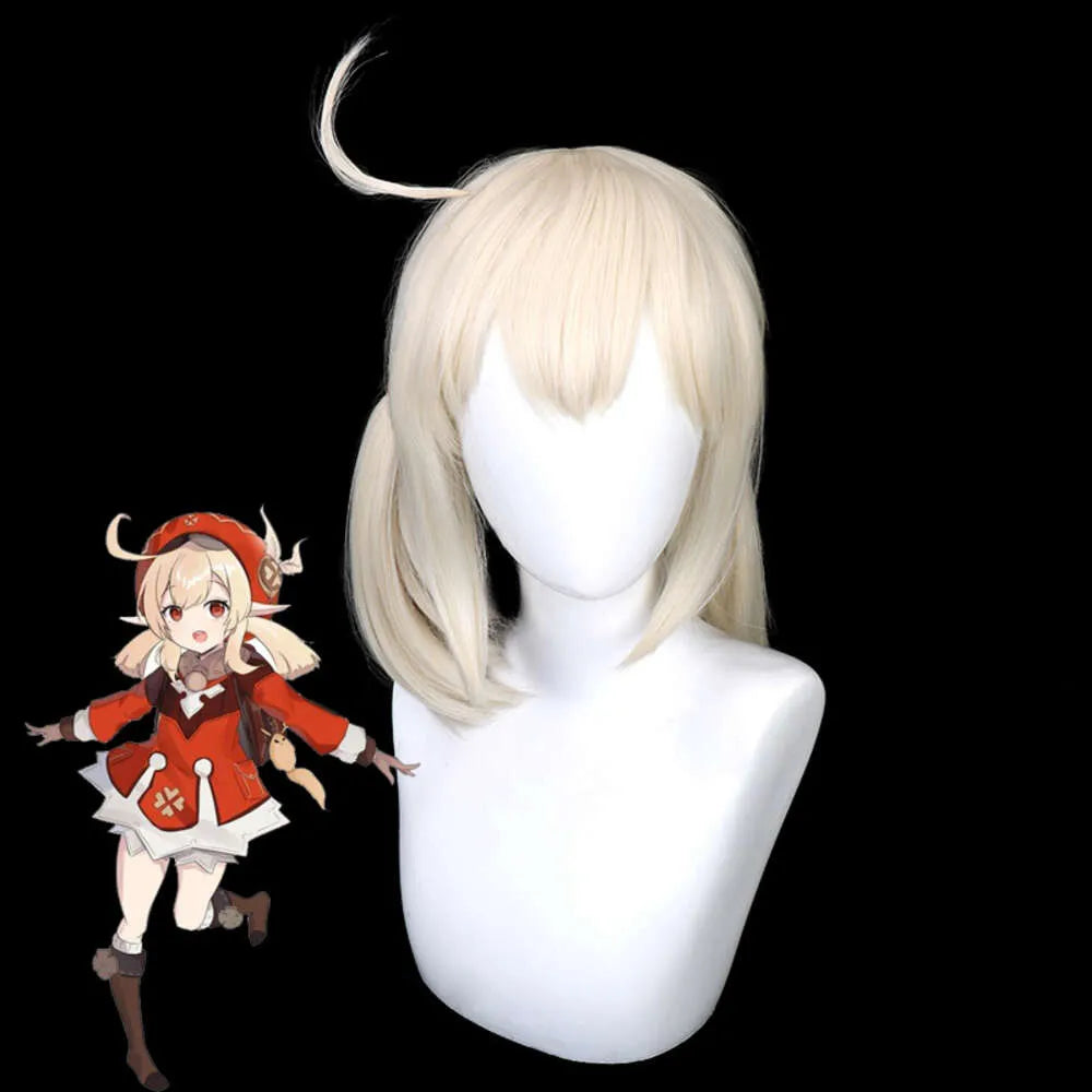 Ultimate Klee Cosplay Bundle – Red Dress, Wig, Shoes & Backpack Set
