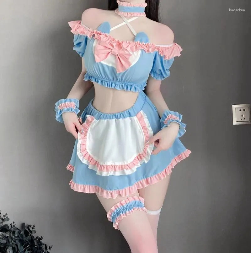 Cute Anime Maid Roleplay Costume