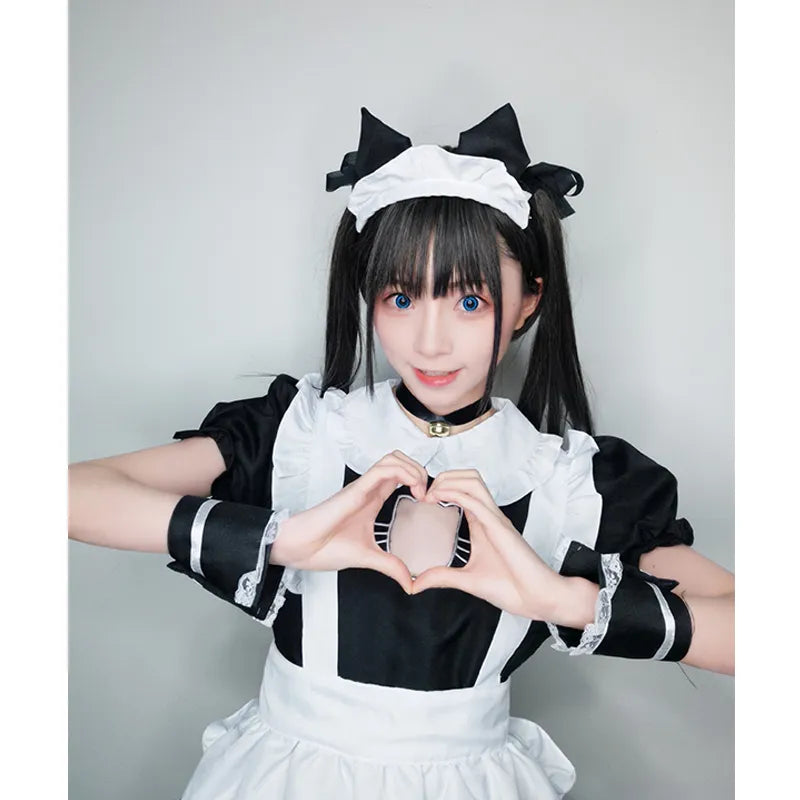 Theme Costume — Anime Cute Lolita French Cat Maid Outfit