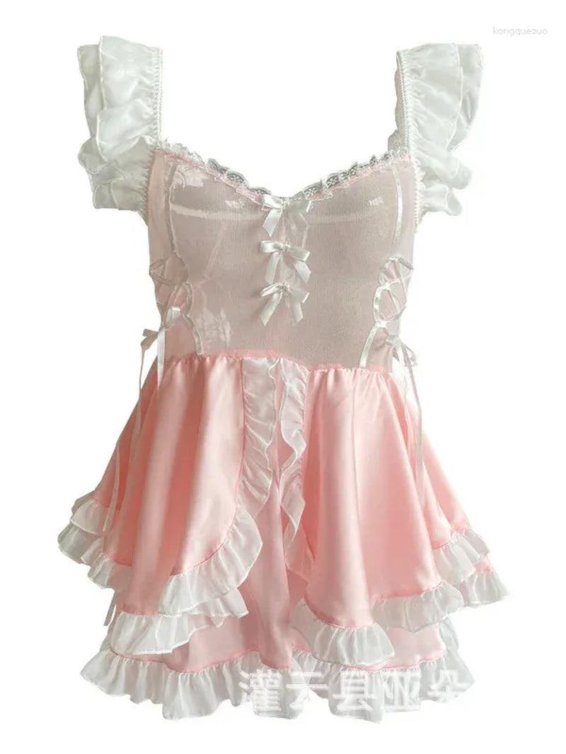 Sheer Servant Temptation Shift Dress