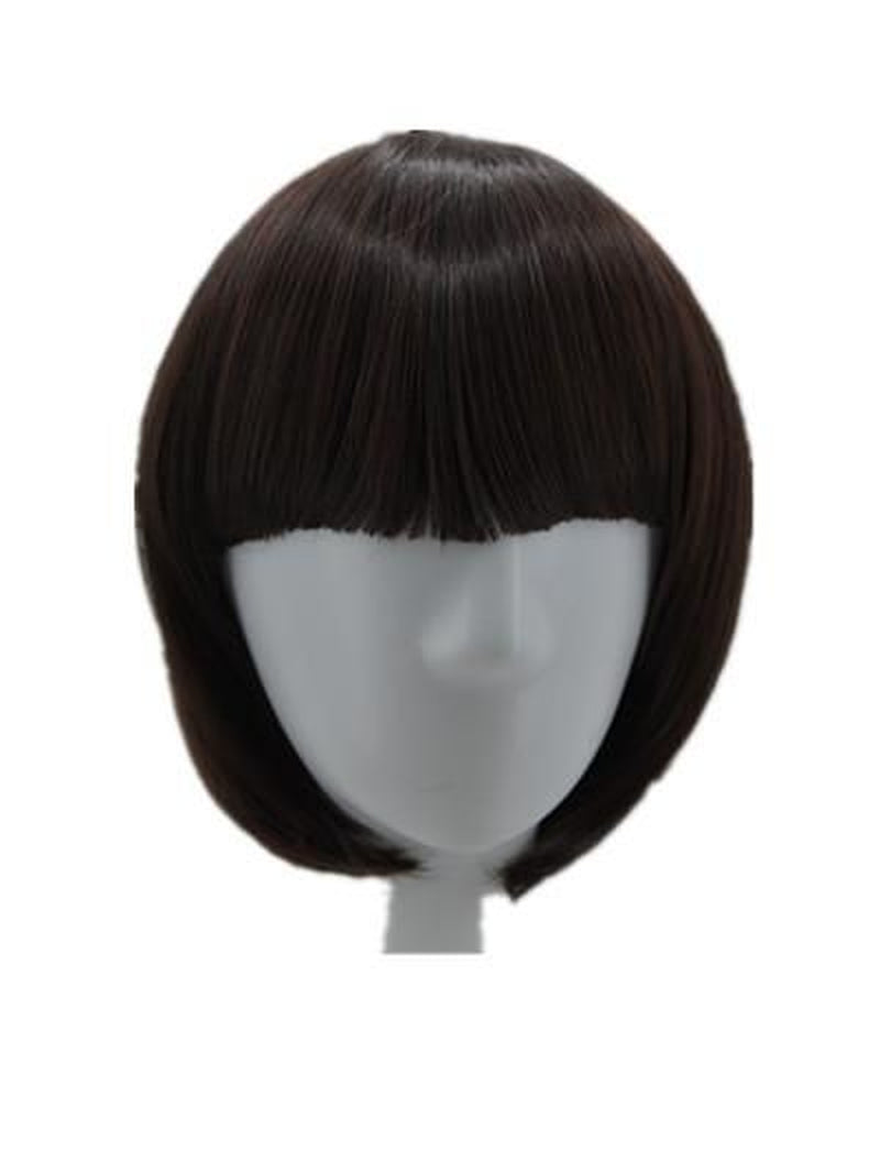 Fei-Show Pink Bob Wig – Heat-Resistant Short Wavy Cosplay Hairpiece