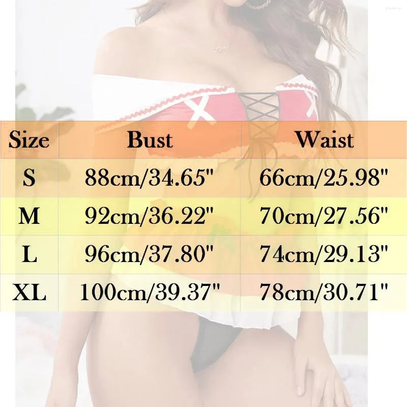  Plus Size Sexy Lingerie Bra & Skirt Set