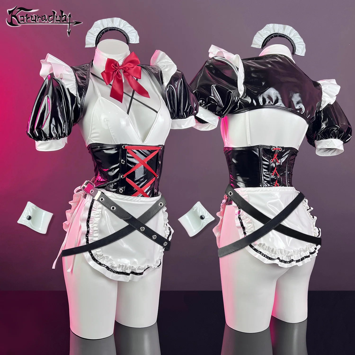 Cute maid outfit（7--Piece Set）