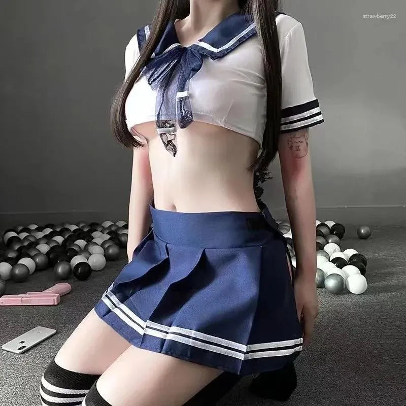  Sexy School Girl Babydoll Lingerie Set – Flirty, Fun & Fabulous!