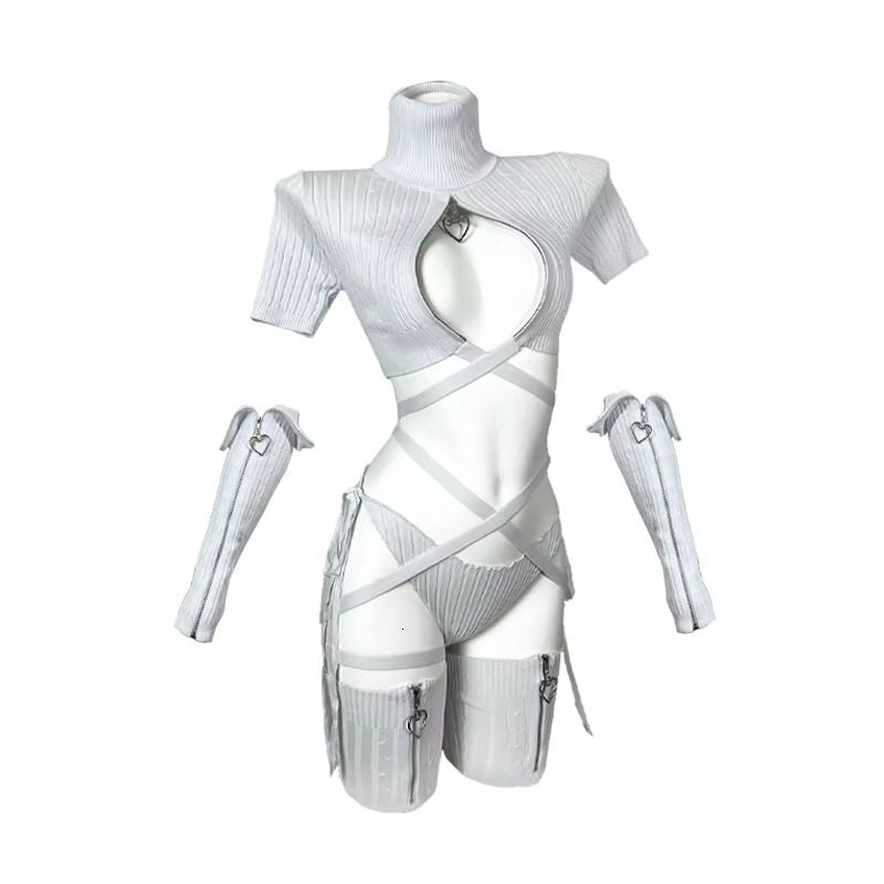  KORURACLUB Sexy Nurse Cosplay Bodysuit – Bold, Playful & Irresistible 