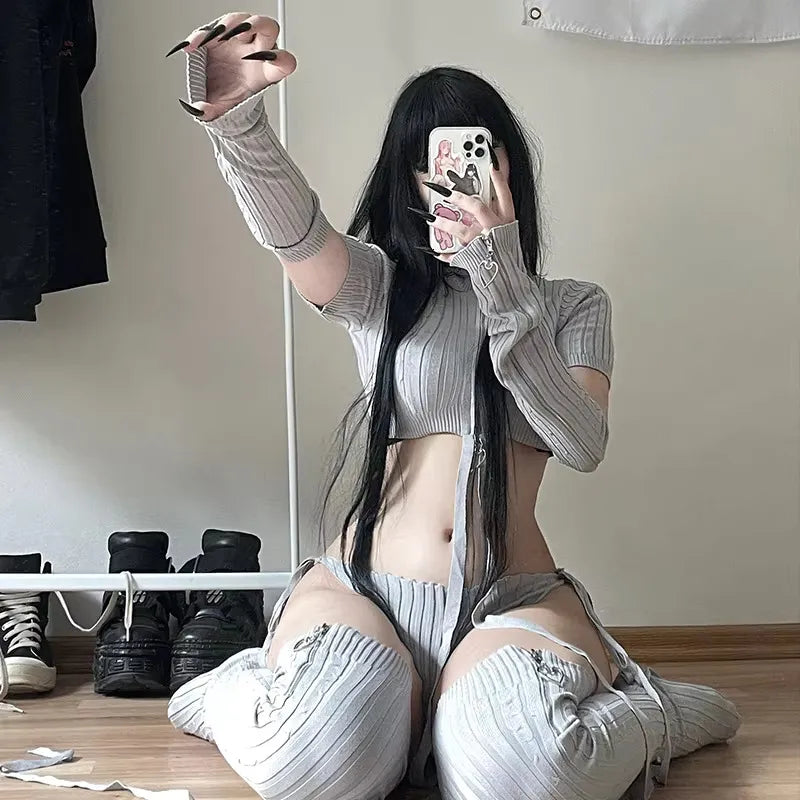  KORURACLUB Sexy Nurse Cosplay Bodysuit – Bold, Playful & Irresistible 