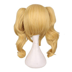 Golden Radiance Anime Blonde Wig – Premium Headgear for Cosplay Perfection