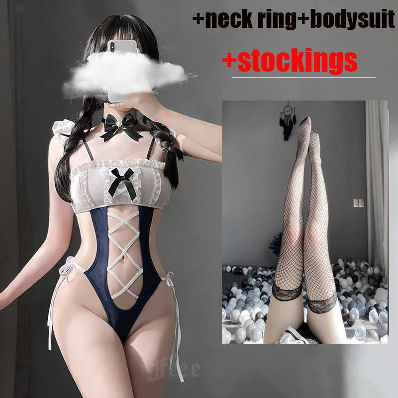 Kawaii Lolita Maid Lingerie Set