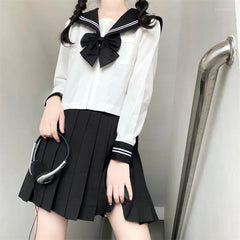 Japanese School Uniform Set – Classic Sailor Suit Cosplay!