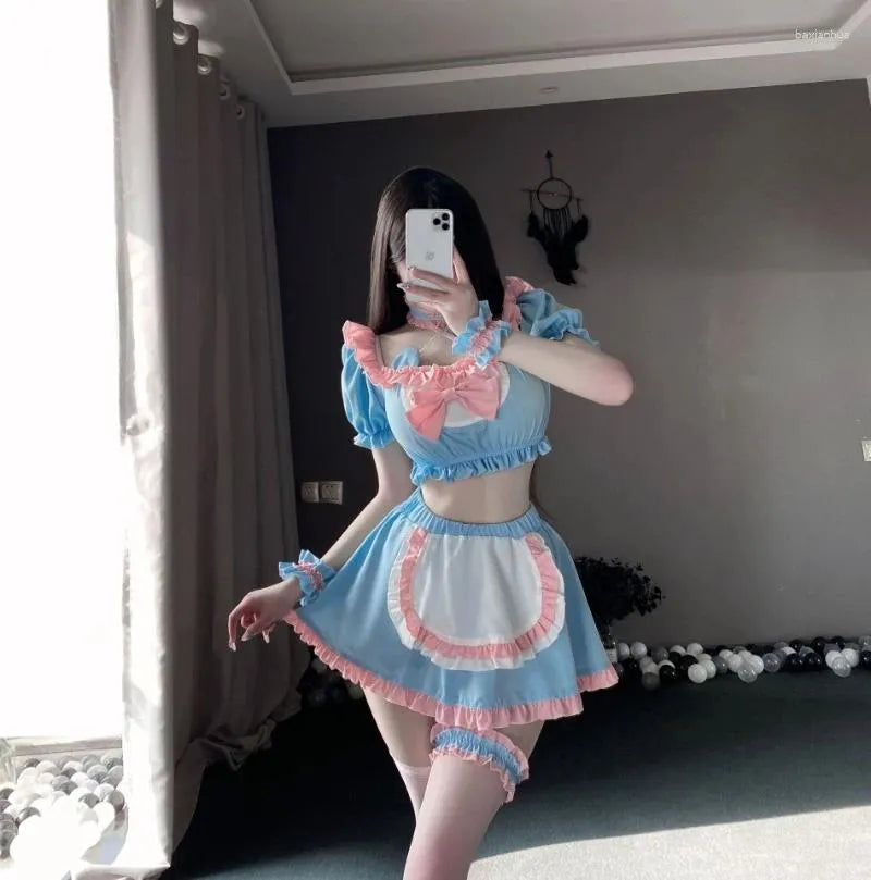 Cute Anime Maid Roleplay Costume