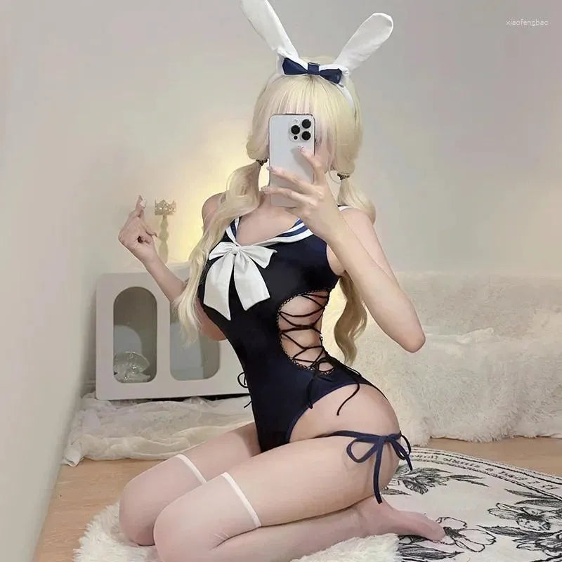  Halloween Schoolgirl Lingerie Set