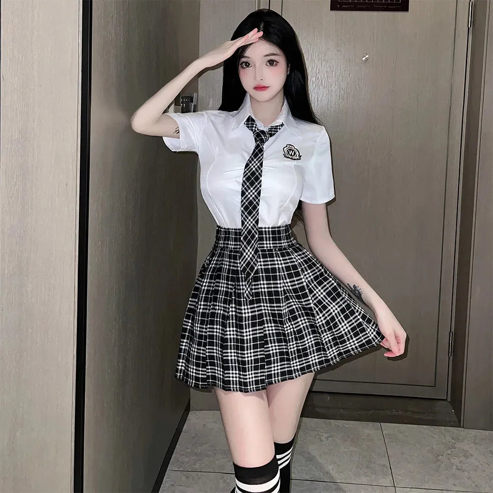  Cute School Girl Cosplay Set