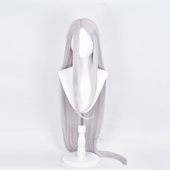 Mirko “Rabbit Hero” Cosplay Wig – Crisp White Heat-Resistant Anime Hairpiece