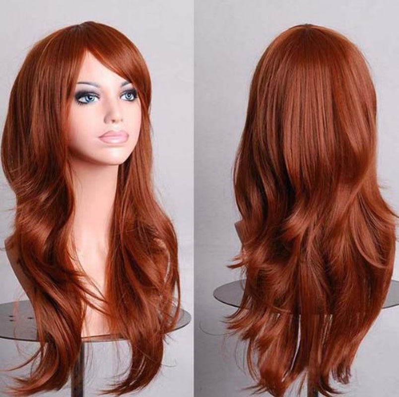 Factory-Direct Gold Scroll Wig – Best-Selling Anime Cosplay for Europe & America